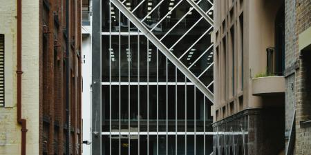 Laneway of buildings in the Sydney CBD